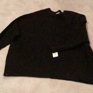 On 34th Women’s Black Sweater 3X